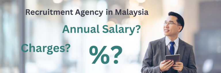 Showing what are the charges of Recruitment Agency in Malaysia.