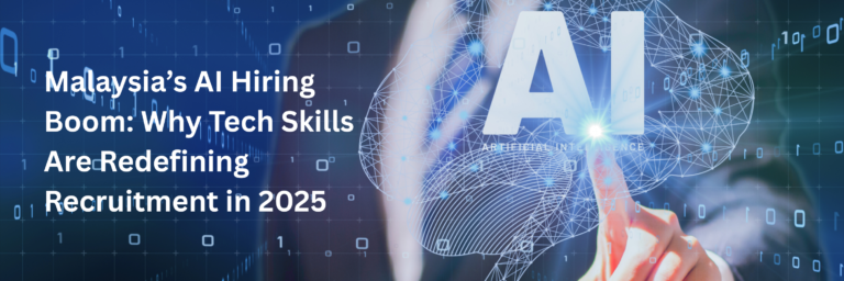 Illustration of Malaysia’s AI Hiring Boom Why Tech Skills Are Redefining Recruitment in 2025