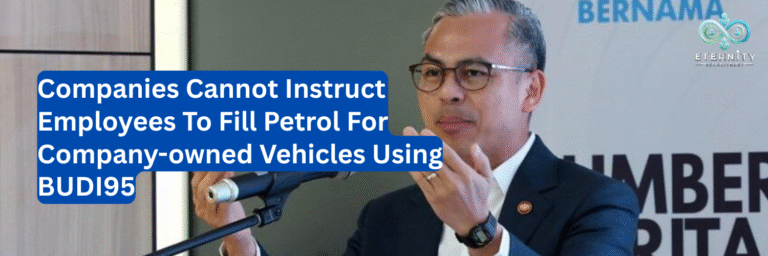 Companies Cannot Instruct Employees To Fill Petrol For Company-owned Vehicles Using BUDI95